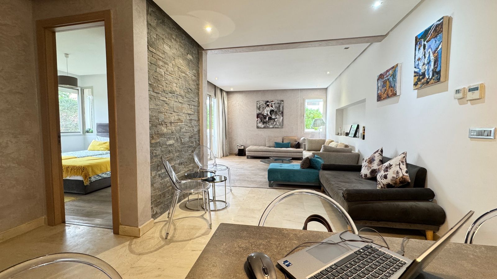 Appartement avec terrasse et jardin ville verte — 2
