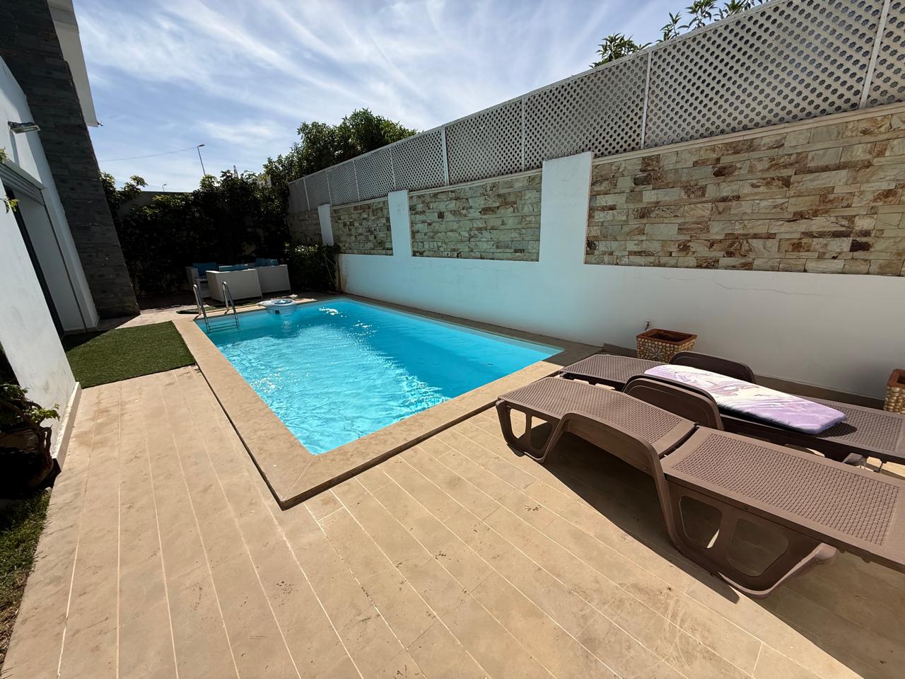 DAR BOUAZZA – Jolie villa à vendre 3 CH — 2