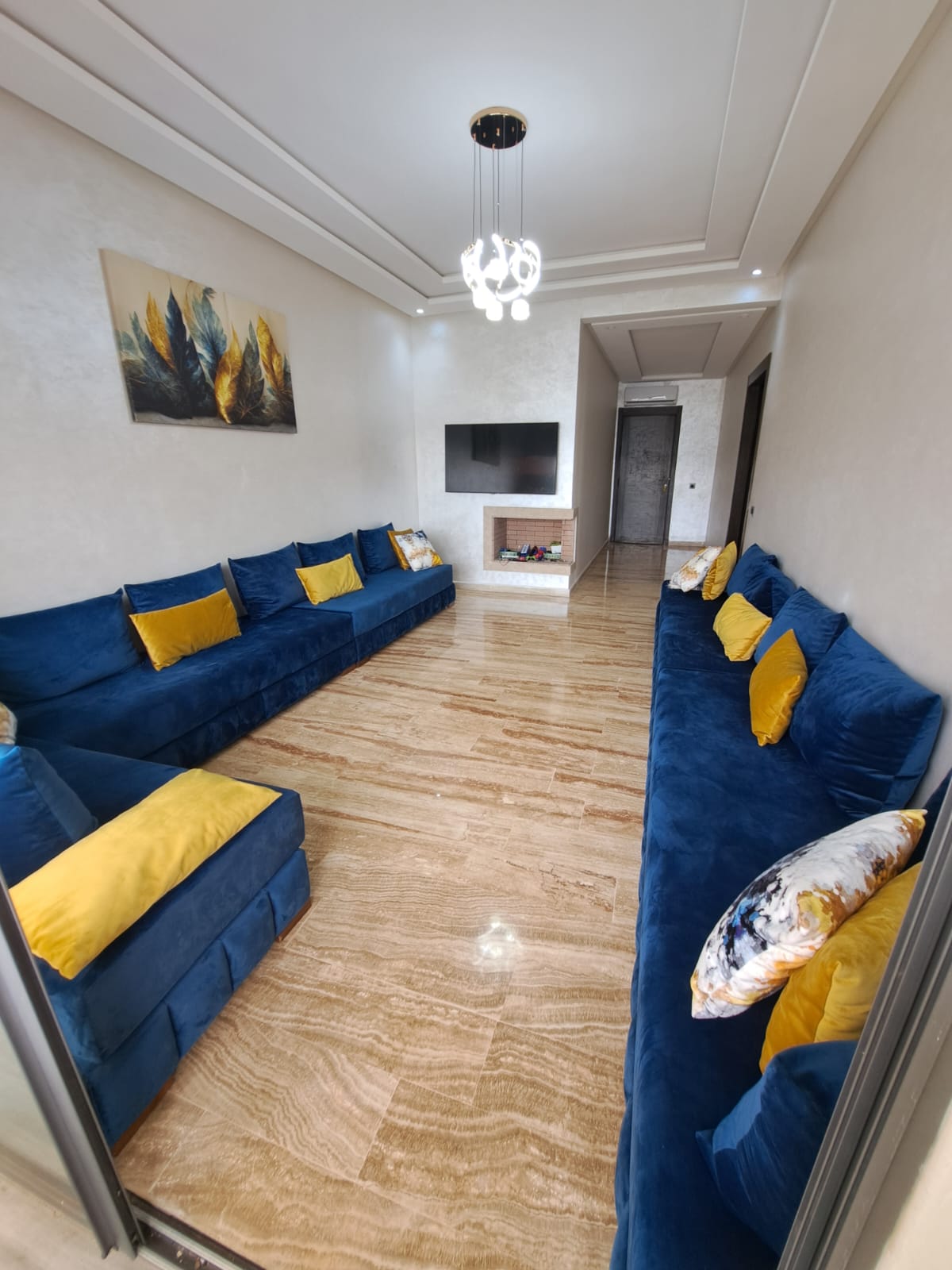 Appartement meublé à louer à Dar Bouazza 3 CH — 3