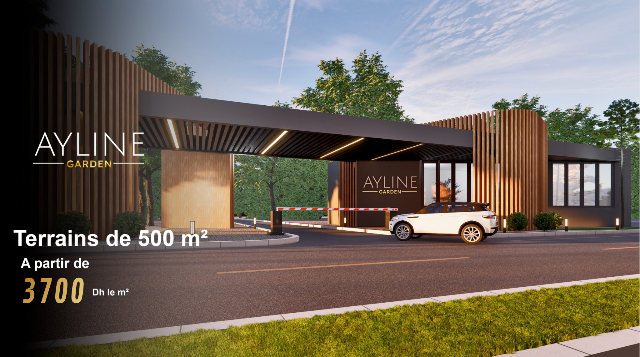 Terrain titré 567 m² – Résidence Aylin Garden