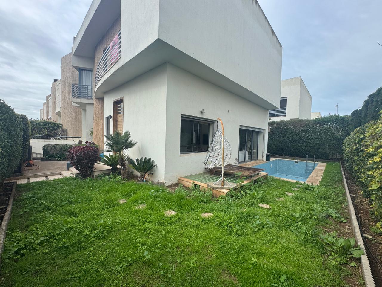 Dar Bouazza, Villa à vendre avec piscine 4  CH