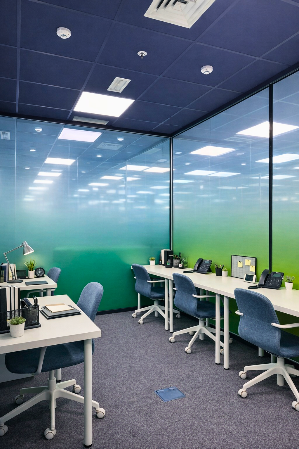 Plateau Bureaux Aménagés – 13 Postes | Marina Casablanca — 2