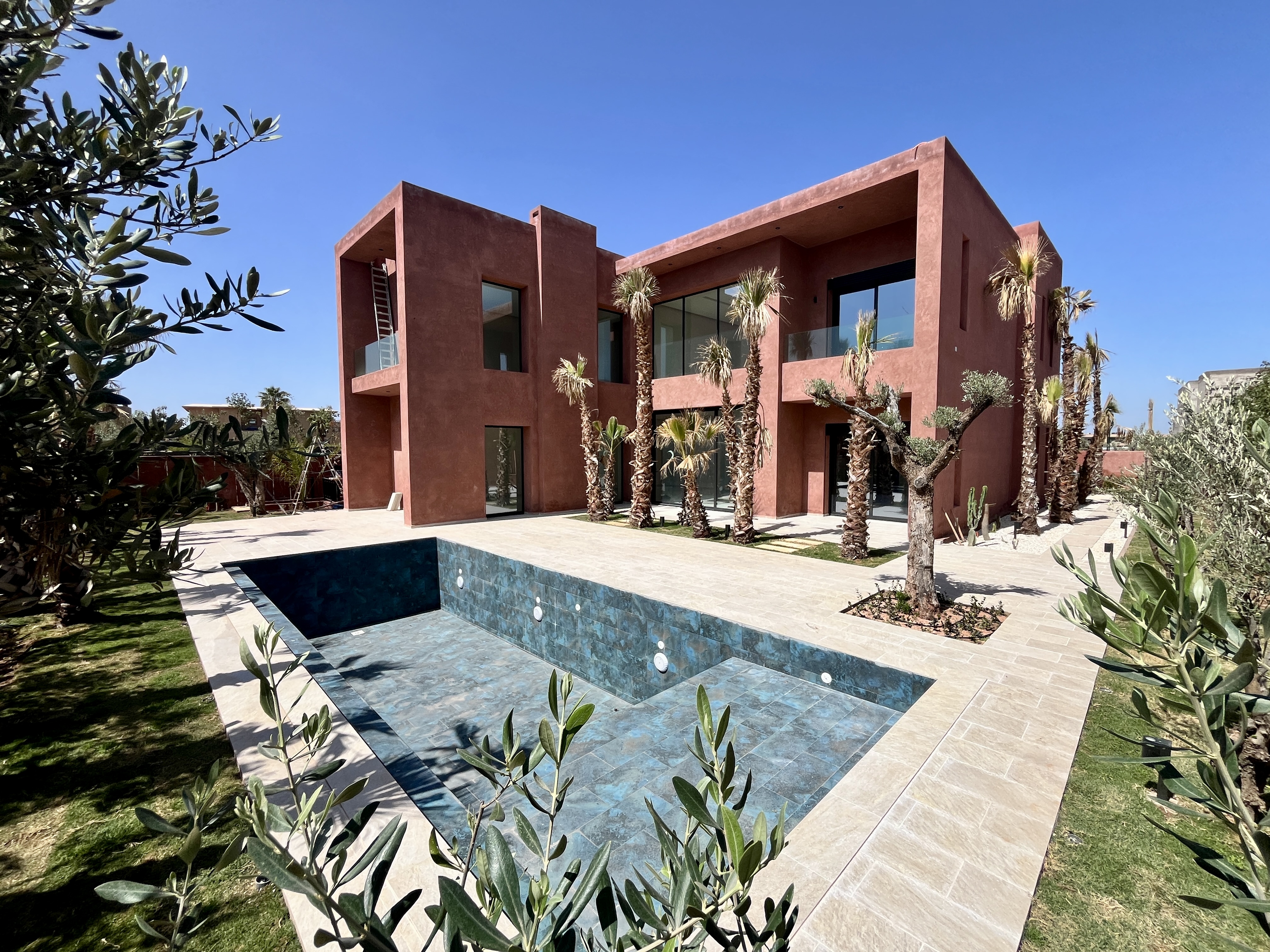 Magnifique villa non meublée à Amelkis - Marrakech
