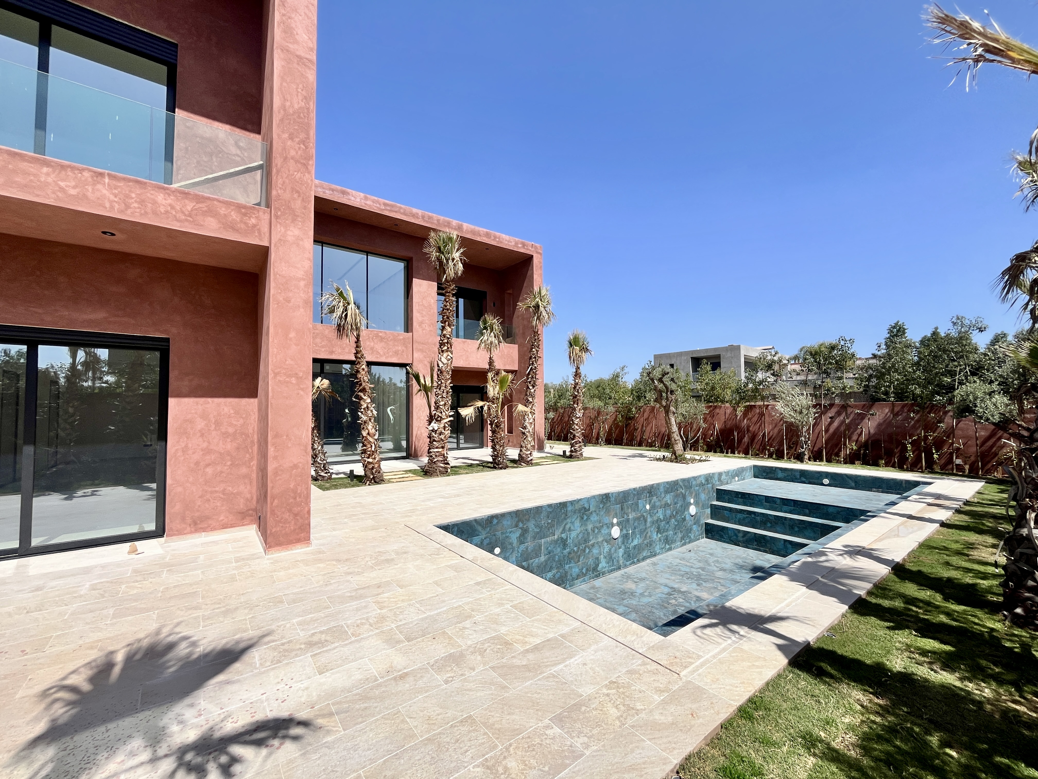 Magnifique villa non meublée à Amelkis - Marrakech — 2