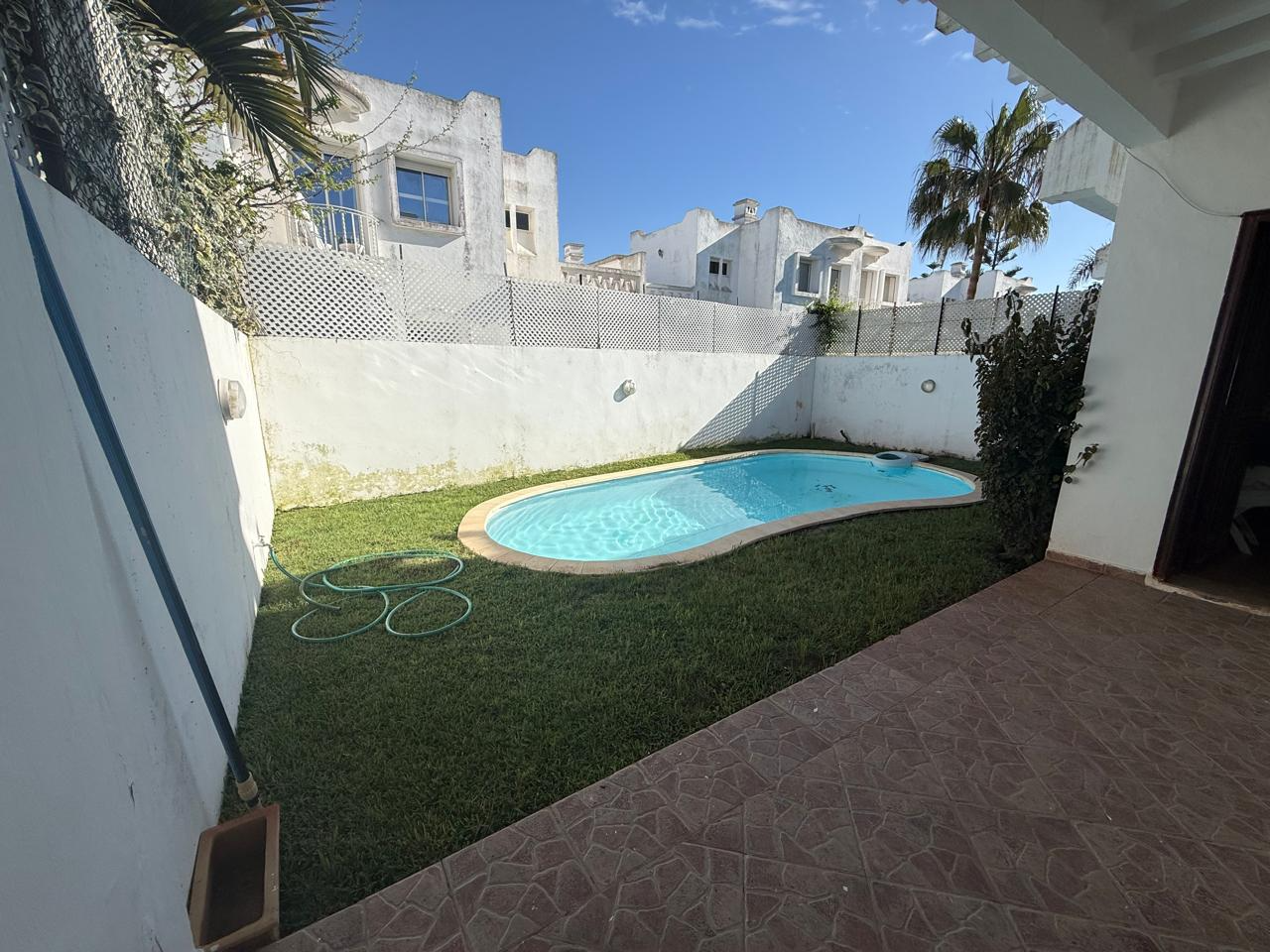 Villa en location à Dar Bouazza – Vide ou Meublée 3CH — 2