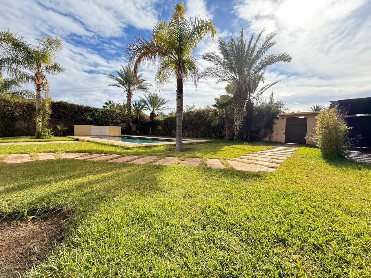 Villa rénovée plein sud, sans vis-à-vis — Golf d'Amelkis, Marrakech