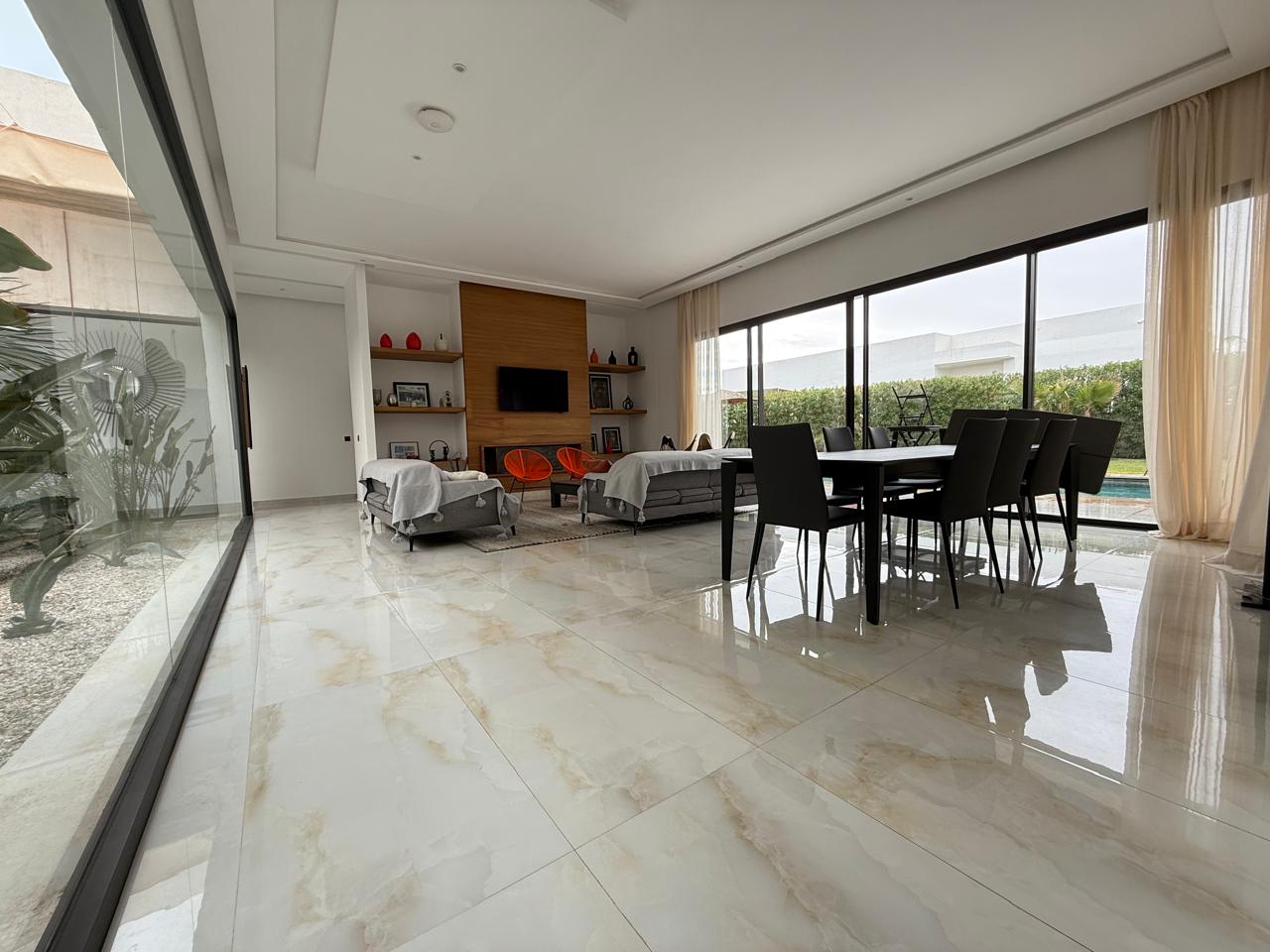 Villa de plain-pied contemporaine— Route d'Amezmiz, Marrakech — 4