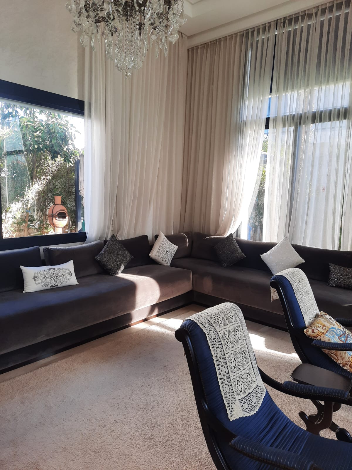 DAR BOUAZZA – VENTE D’UNE VILLA ISOLÉE AVEC PISCINE ET GRAND JARDIN — 4