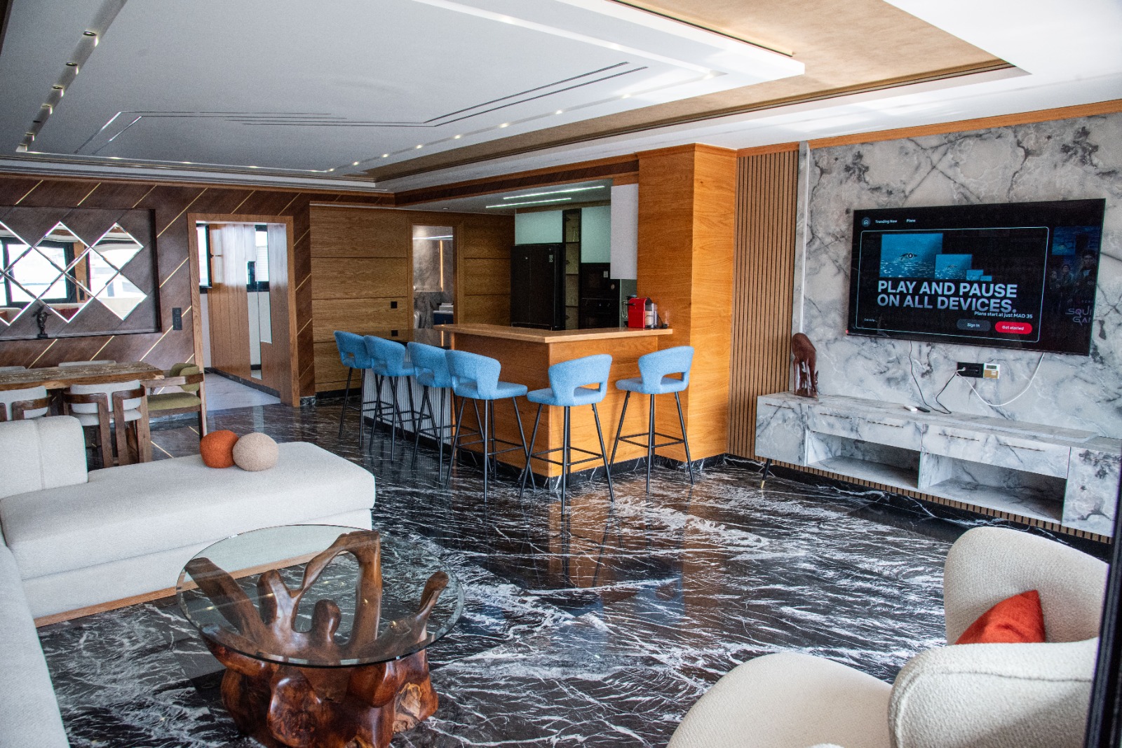 Bel appartement en vente au dernier étage