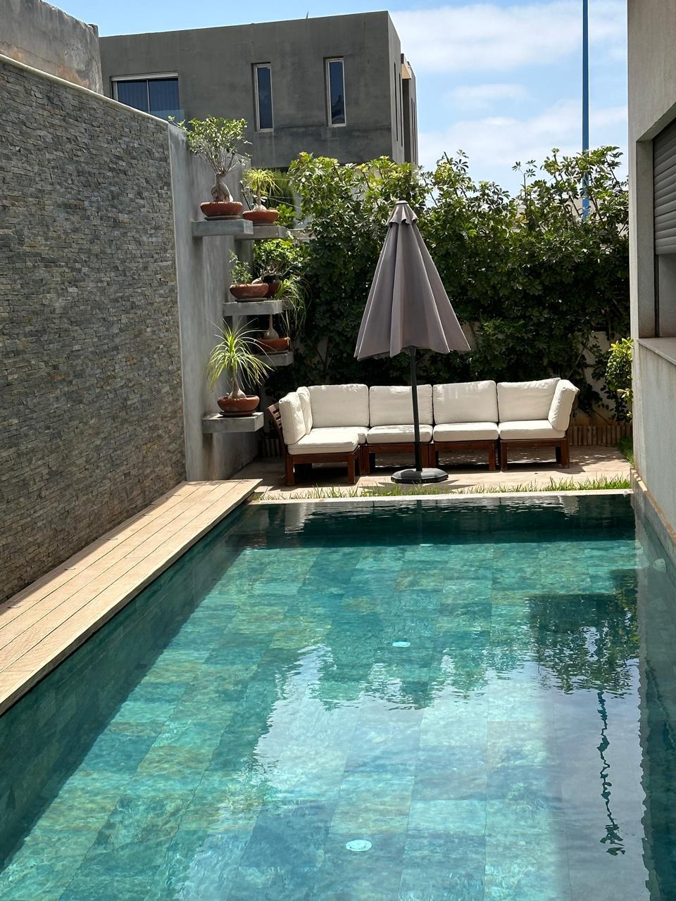 Dar Bouazza – Villa isolée contemporaine à vendre 4 CH