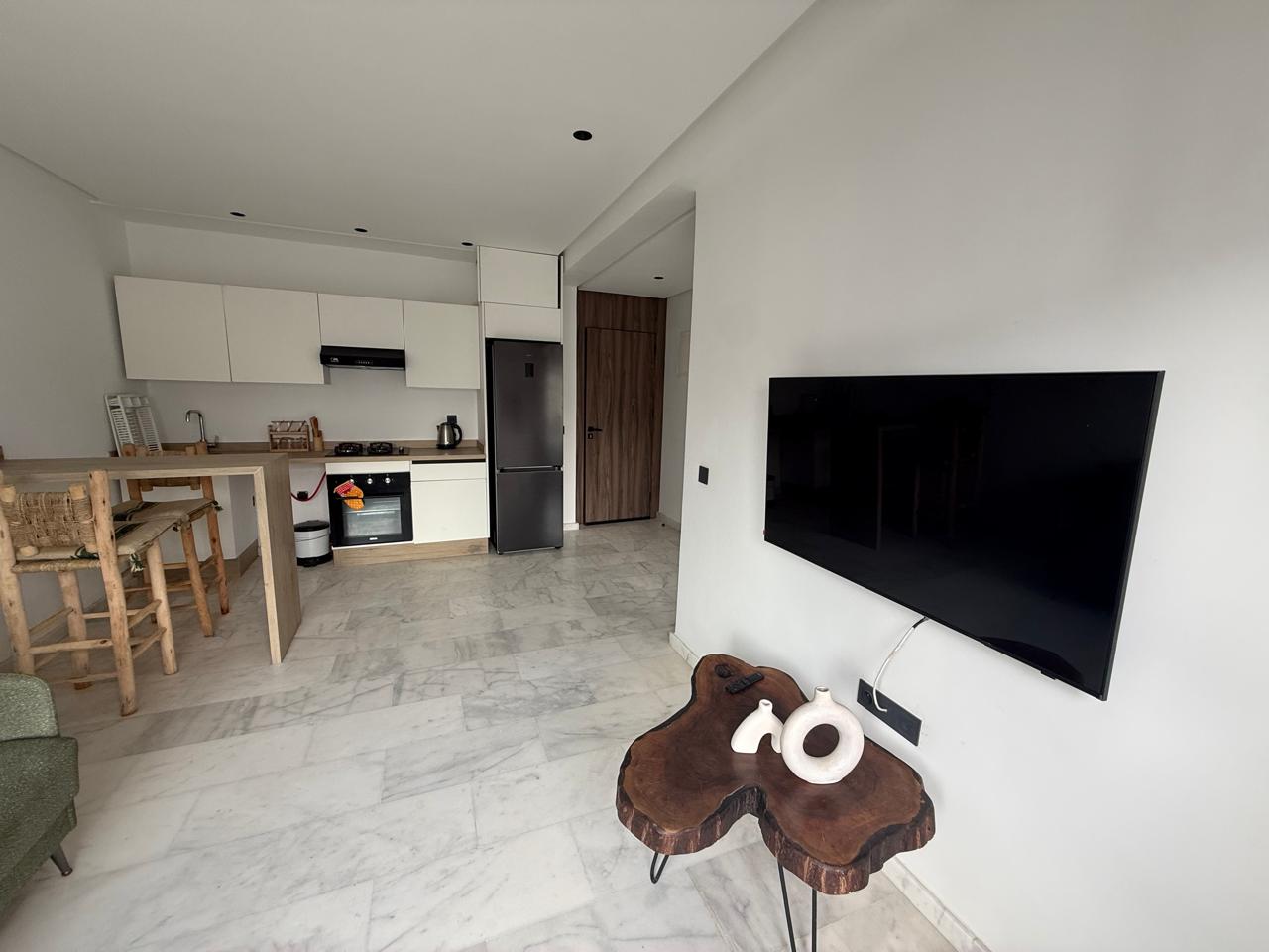 Appartement meublé neuf à louer à Dar Bouazza 1 CH — 2