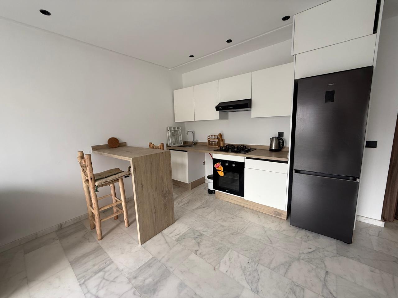Appartement meublé neuf à louer à Dar Bouazza 1 CH — 3