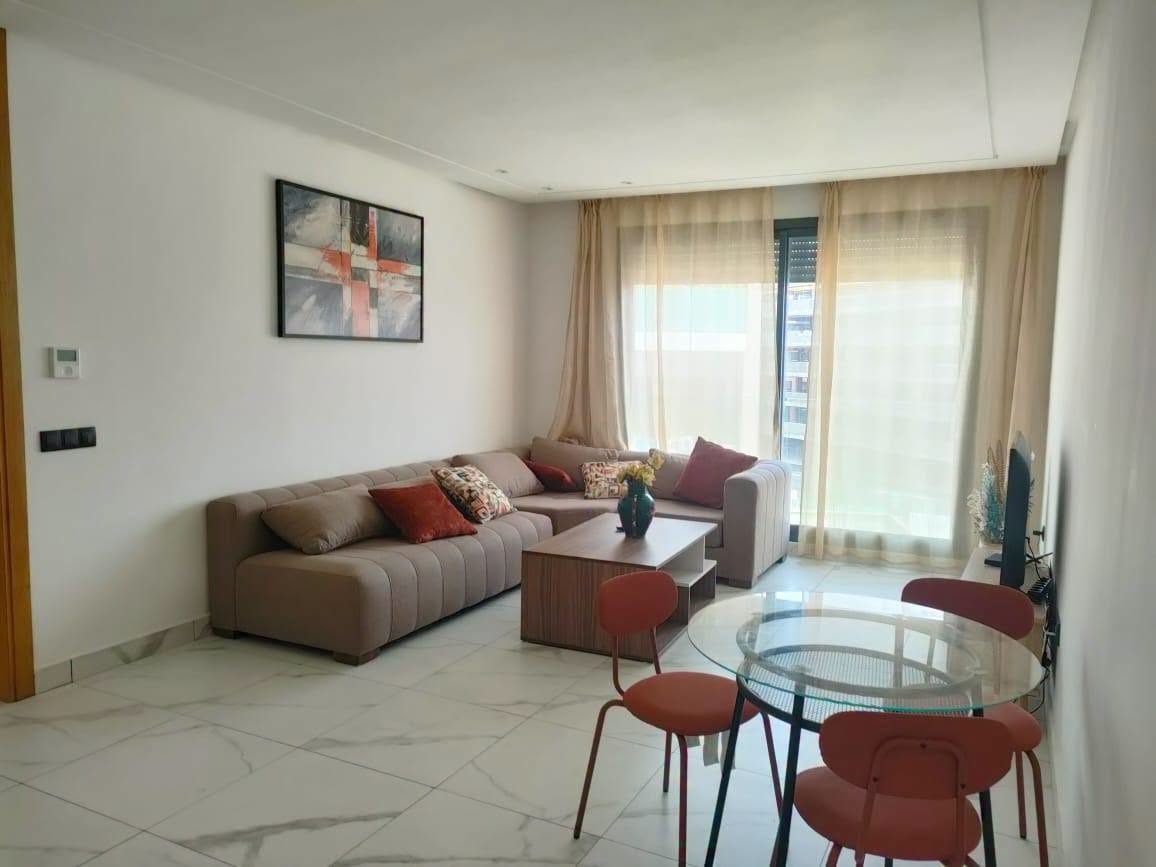 Studio meublé 54m² Route d'El Jadida 7000 dh