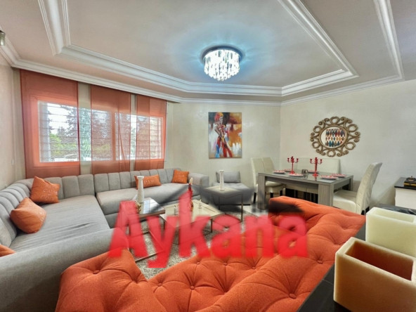 Appartement meublé à louer – Hay Riad Rabat