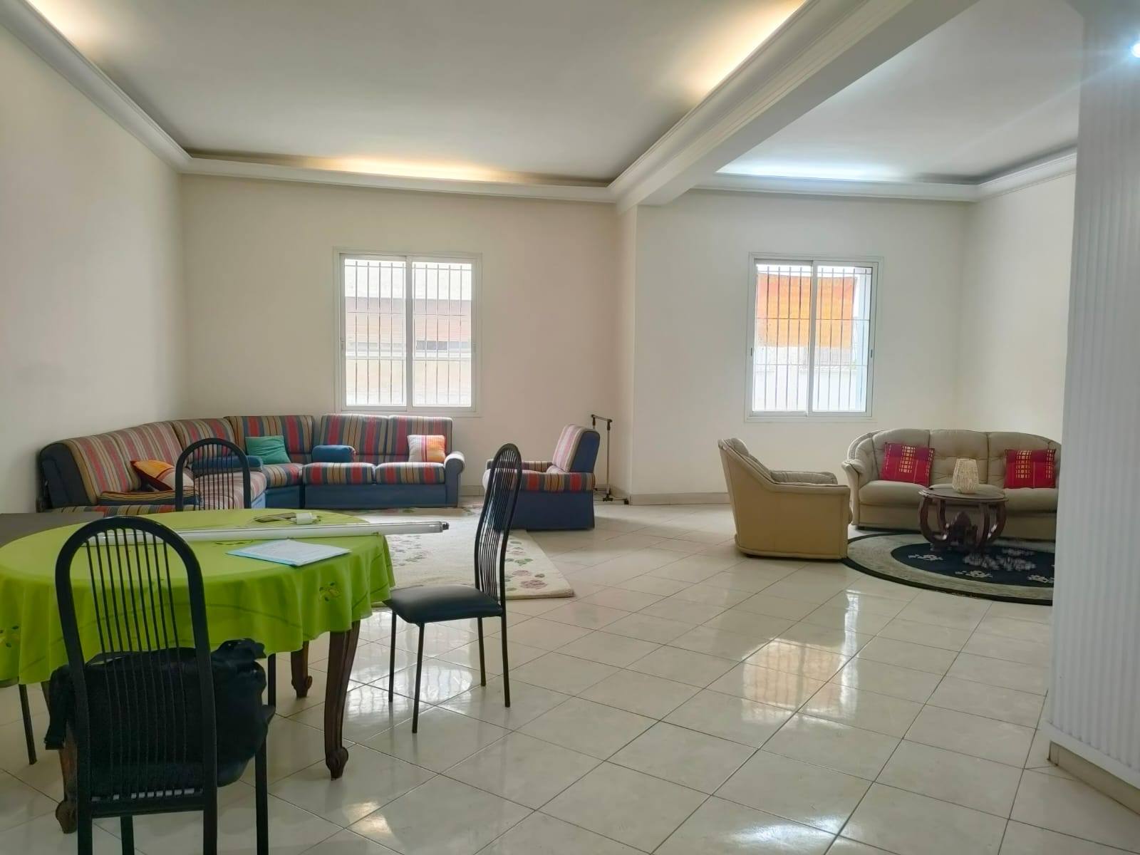 Appartement vide/meublé 76m² Belvédère 7500 Dh