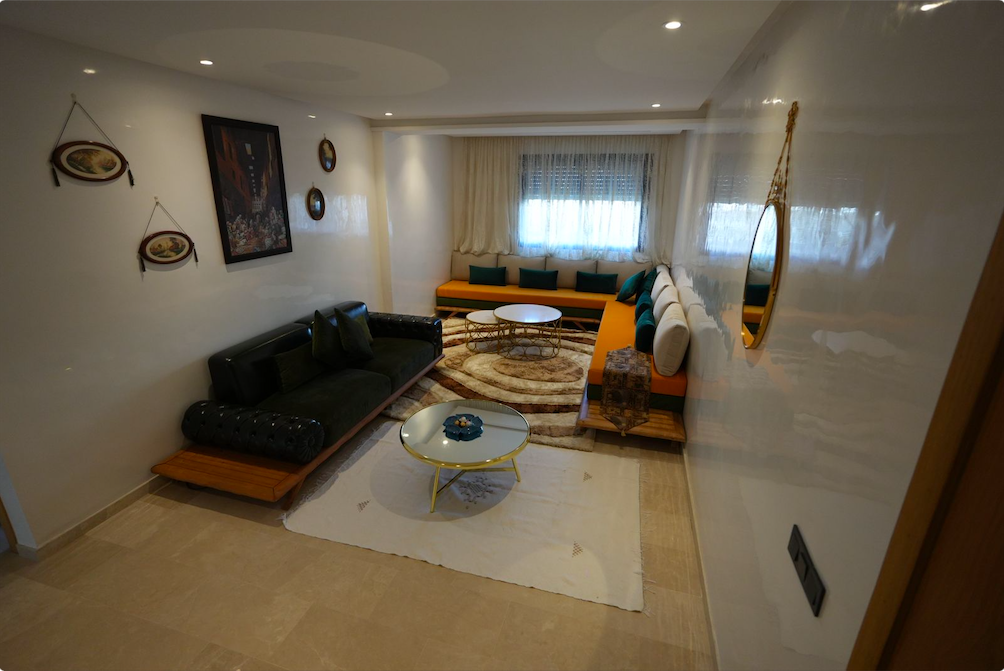 Bel appartement en location meublée à coté de l'Hôpital SHEIKH KHALIFA