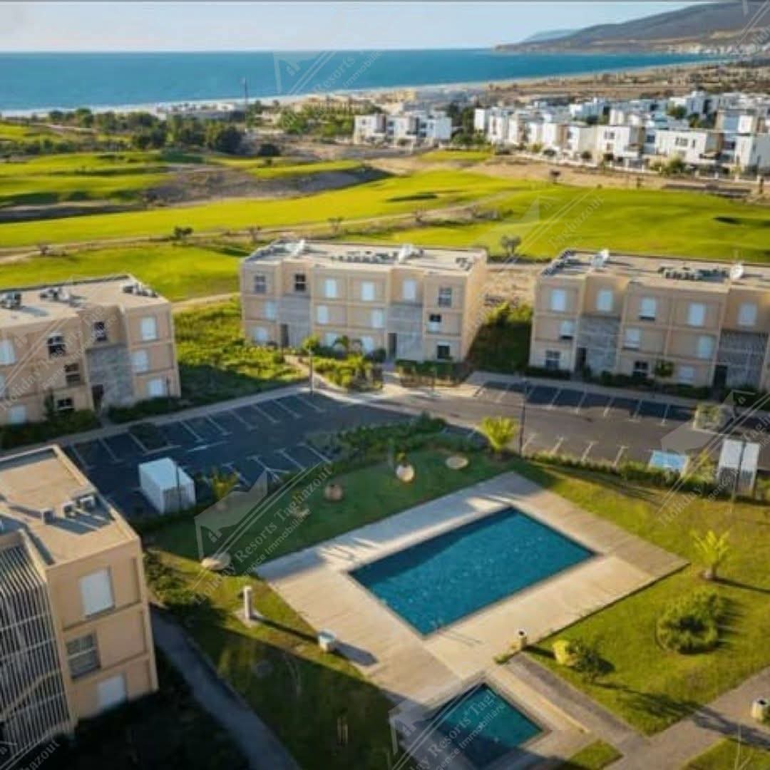 DUPLEX VUE PISCINE ET MER A VENDRE RÉSIDENCE TAOUIRT TAGHAZOUT BAY