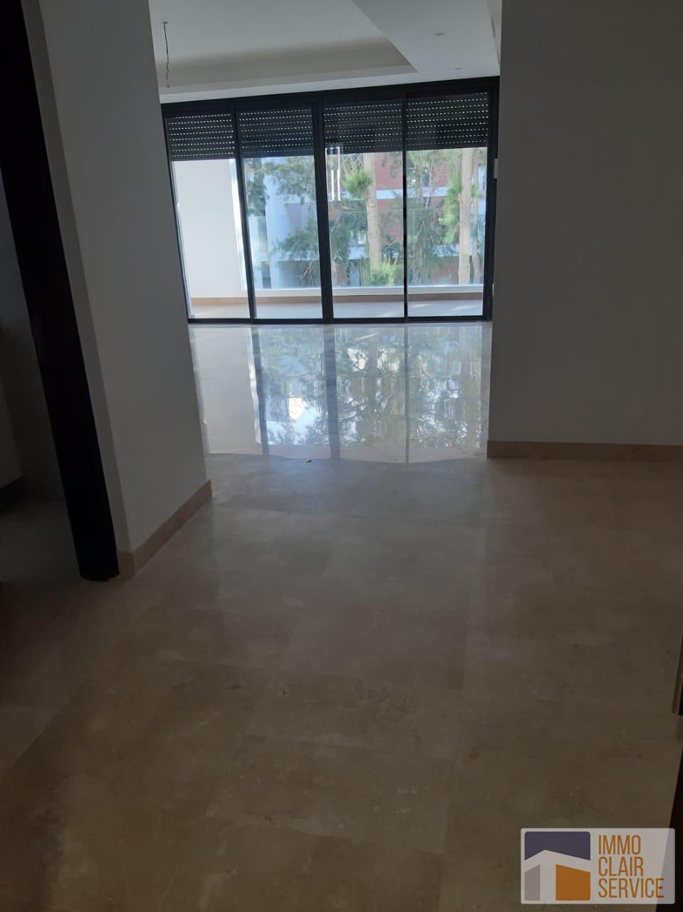 Appartement de haut standing, neuf (Orangeraies Souissi) — 3