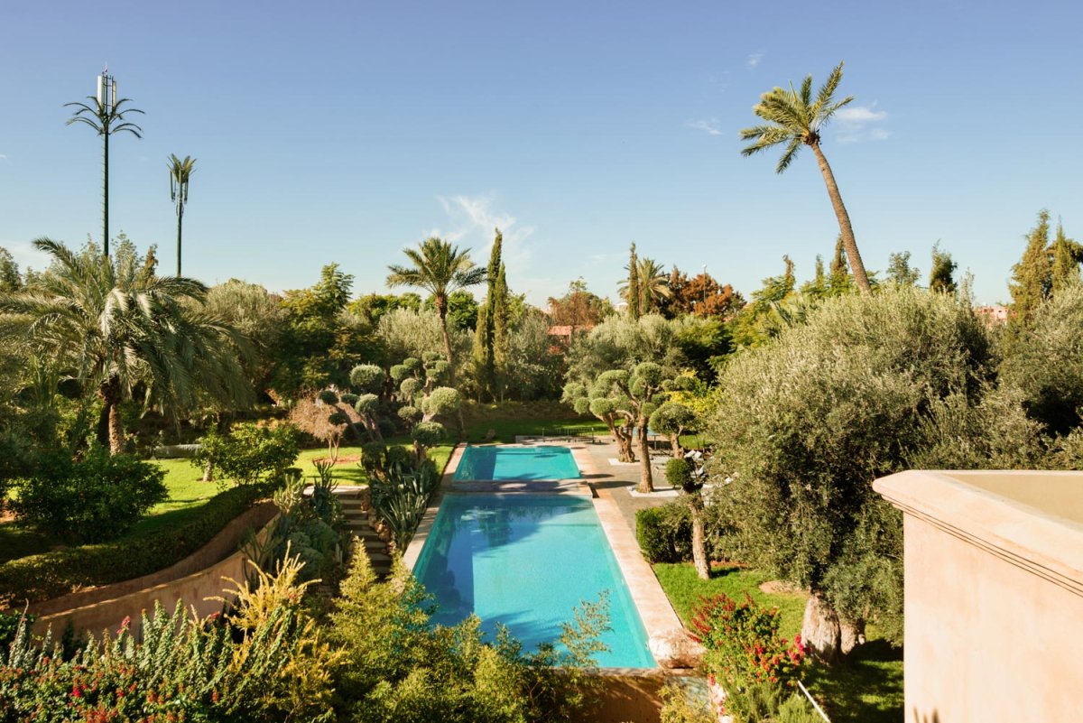 Maison d’Hôtes &amp; SPA de Prestige à Vendre – Palmeraie