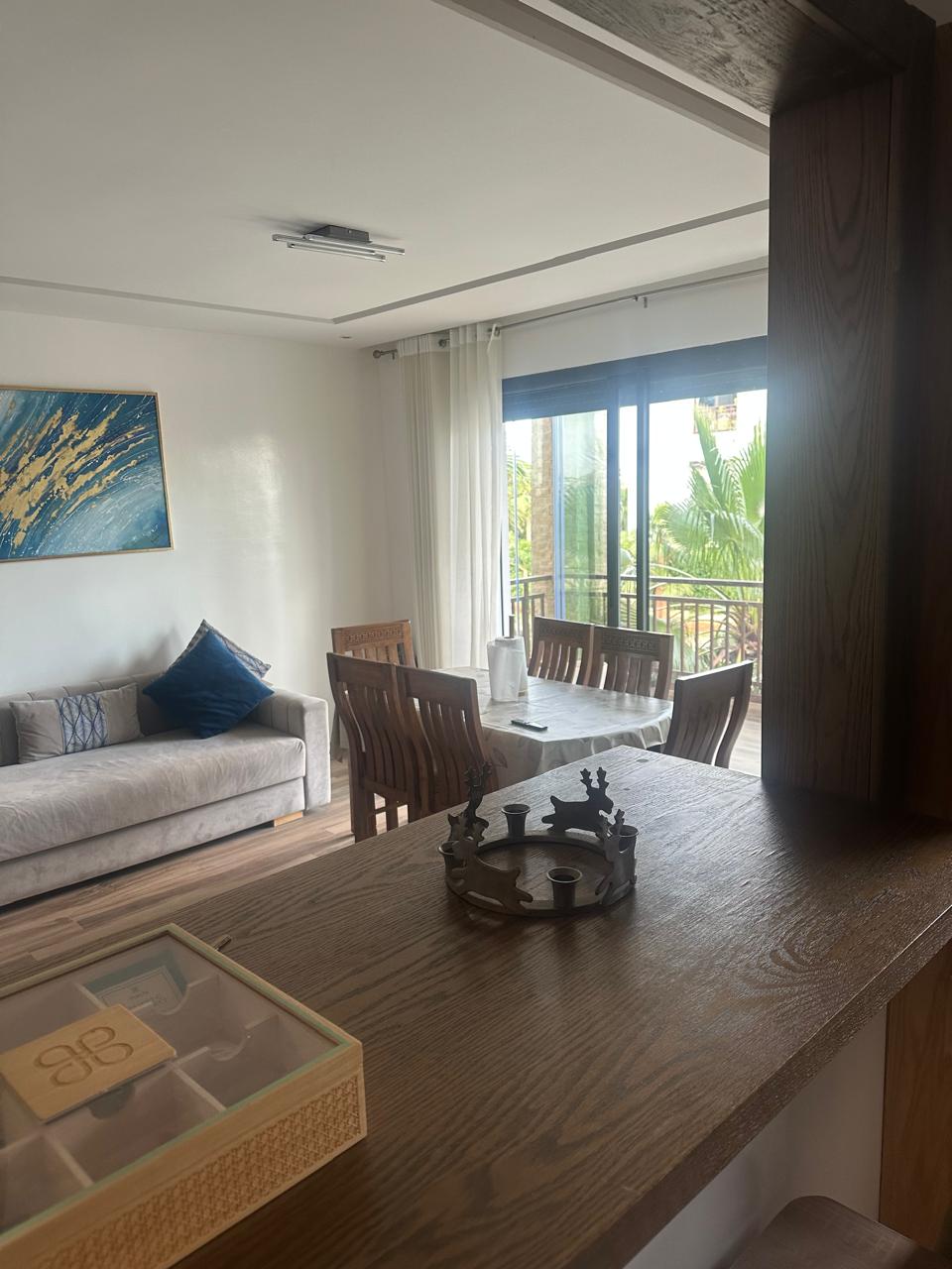 Dar Bouazza – Bel appartement meublé à louer 2 CH — 3