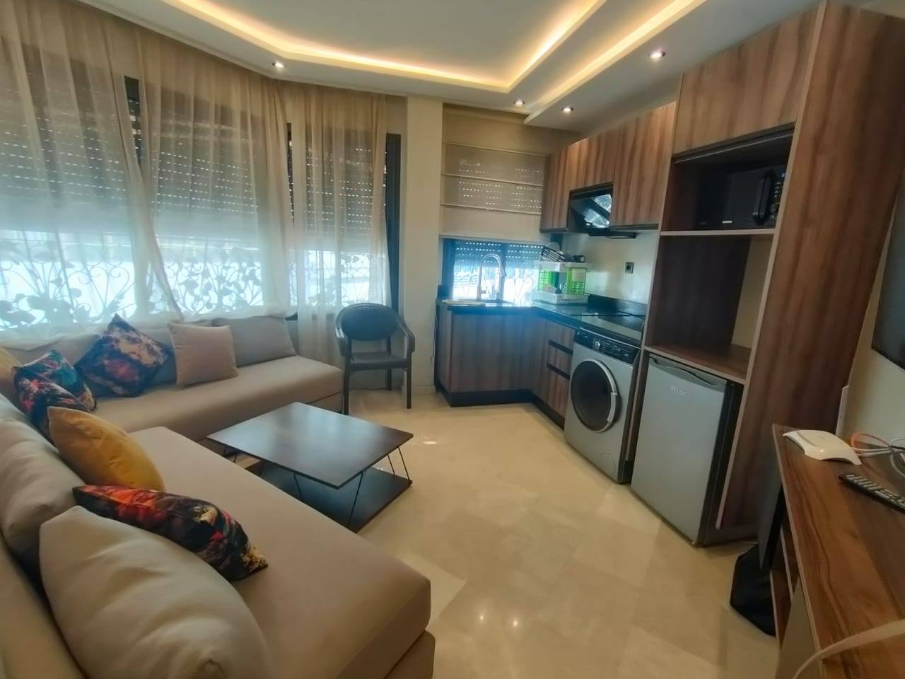 Studio meublé 43m² Anfa 5000 Dh