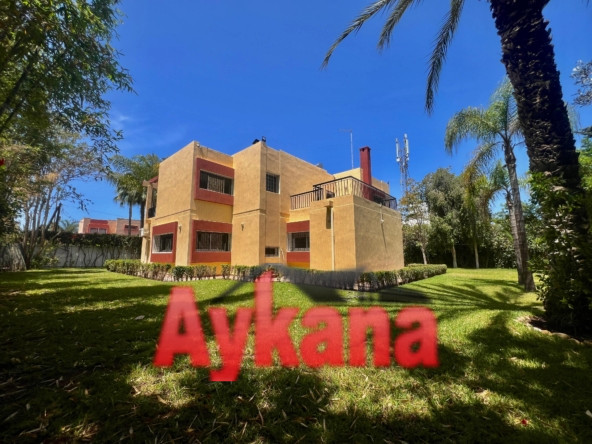 Location Villa Rabat OLM Souissi — 2