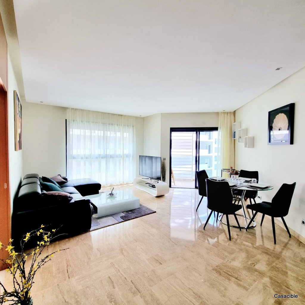 Casablanca Finance City: appartement meublé 2 chambres. — 2
