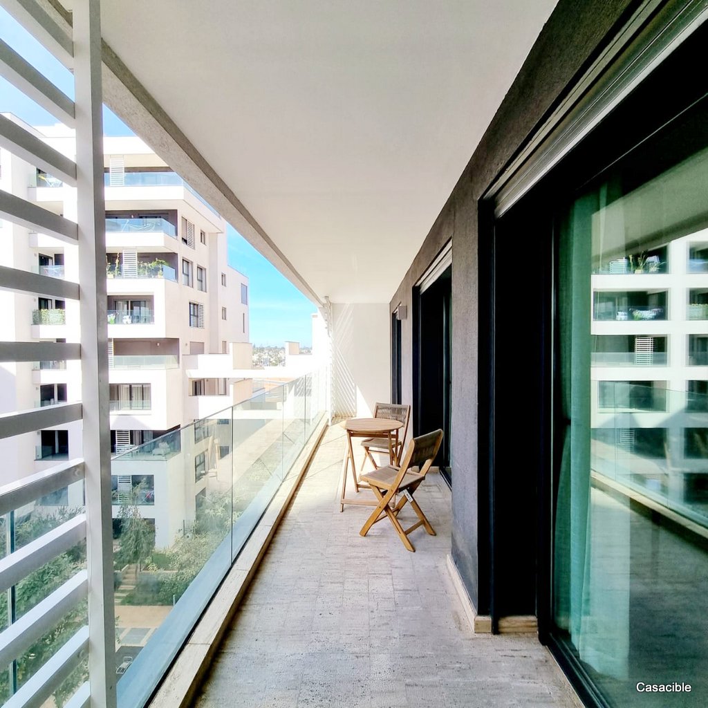 Casablanca Finance City: appartement meublé 2 chambres.