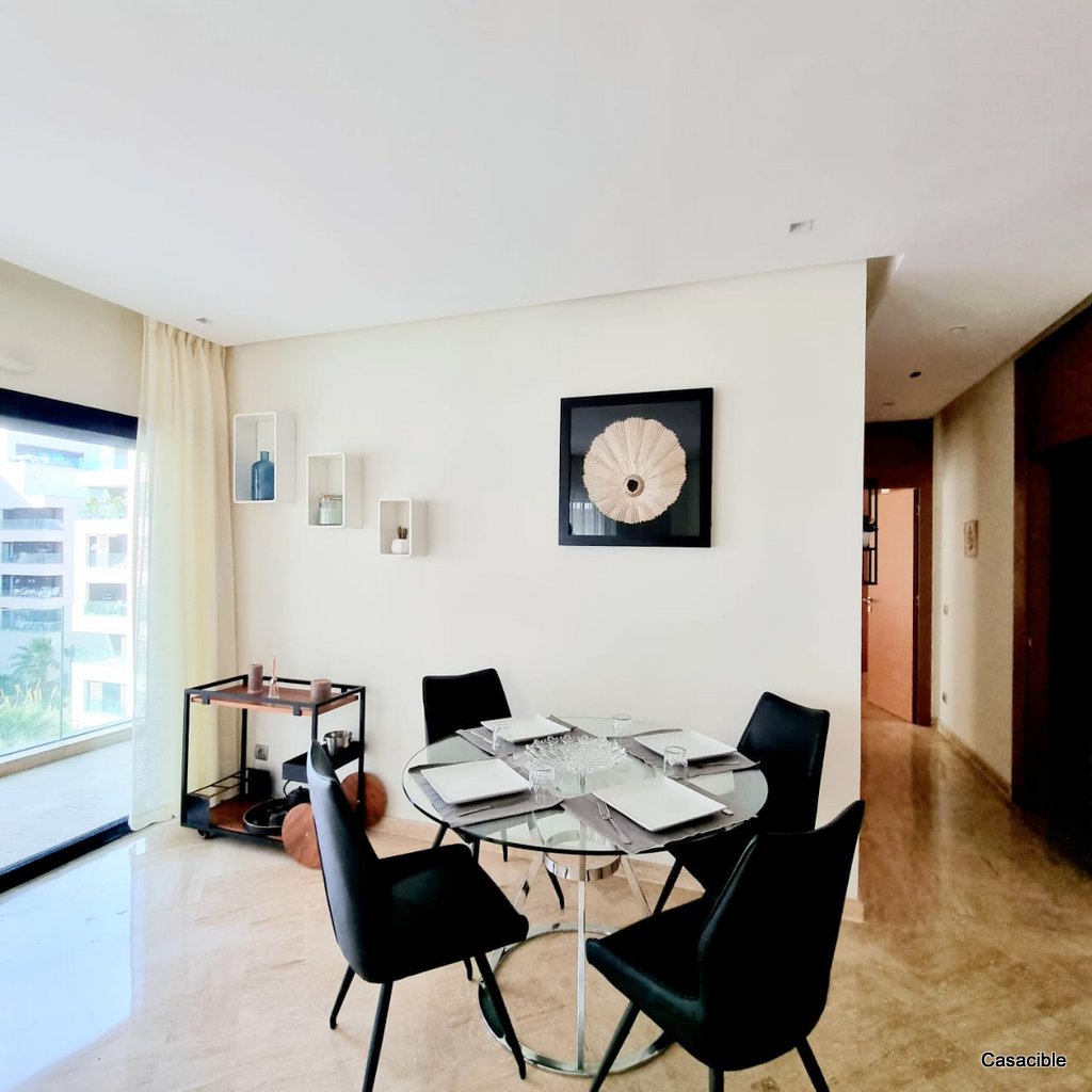 Casablanca Finance City: appartement meublé 2 chambres. — 4