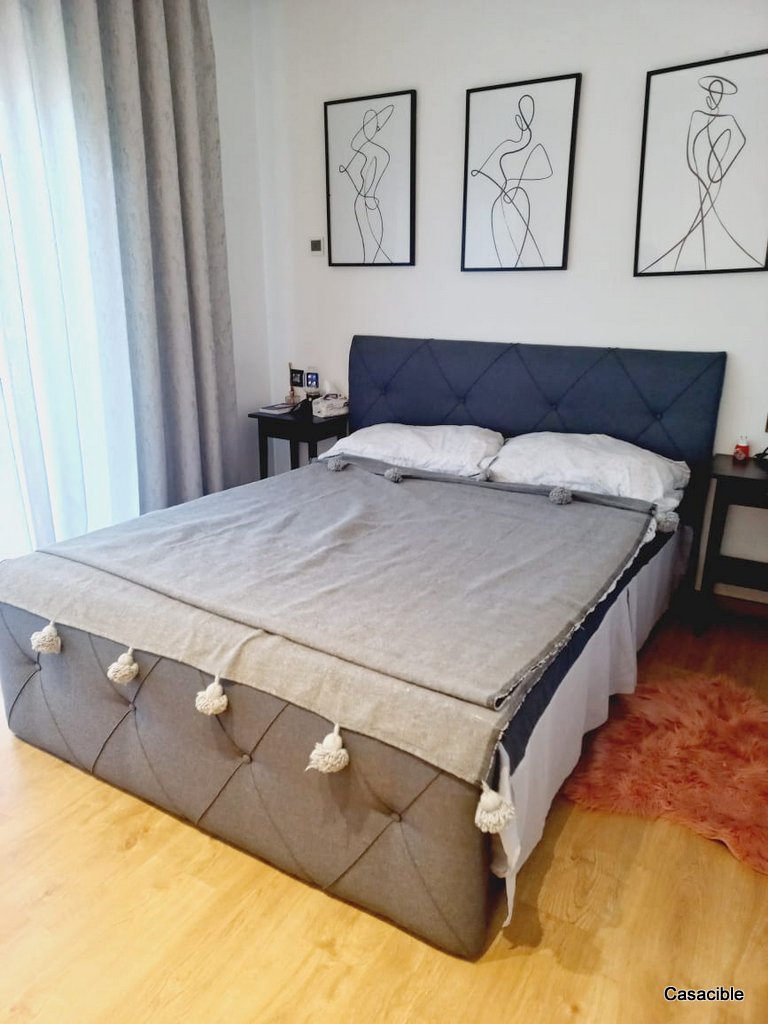 Casablanca Finance City: appartement meublé 2 chambres, terrasse. — 6