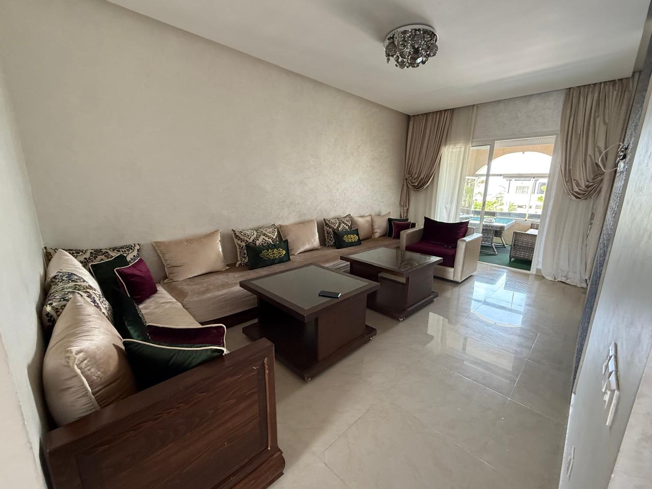 Dar Bouazza – Joli Appartement Meublé  à Louer Vue Mer 3CH — 4