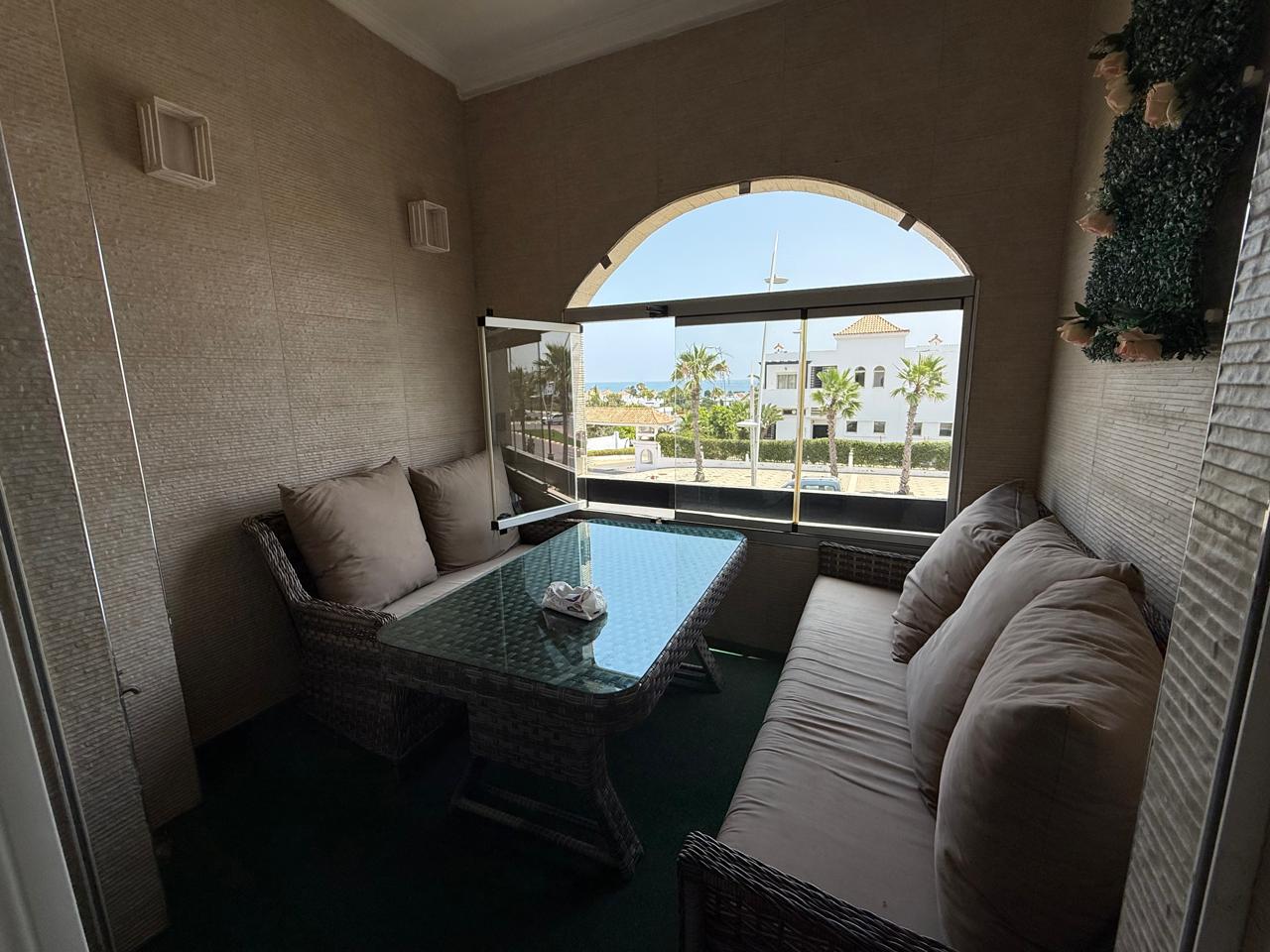 Dar Bouazza – Joli Appartement Meublé  à Louer Vue Mer 3CH