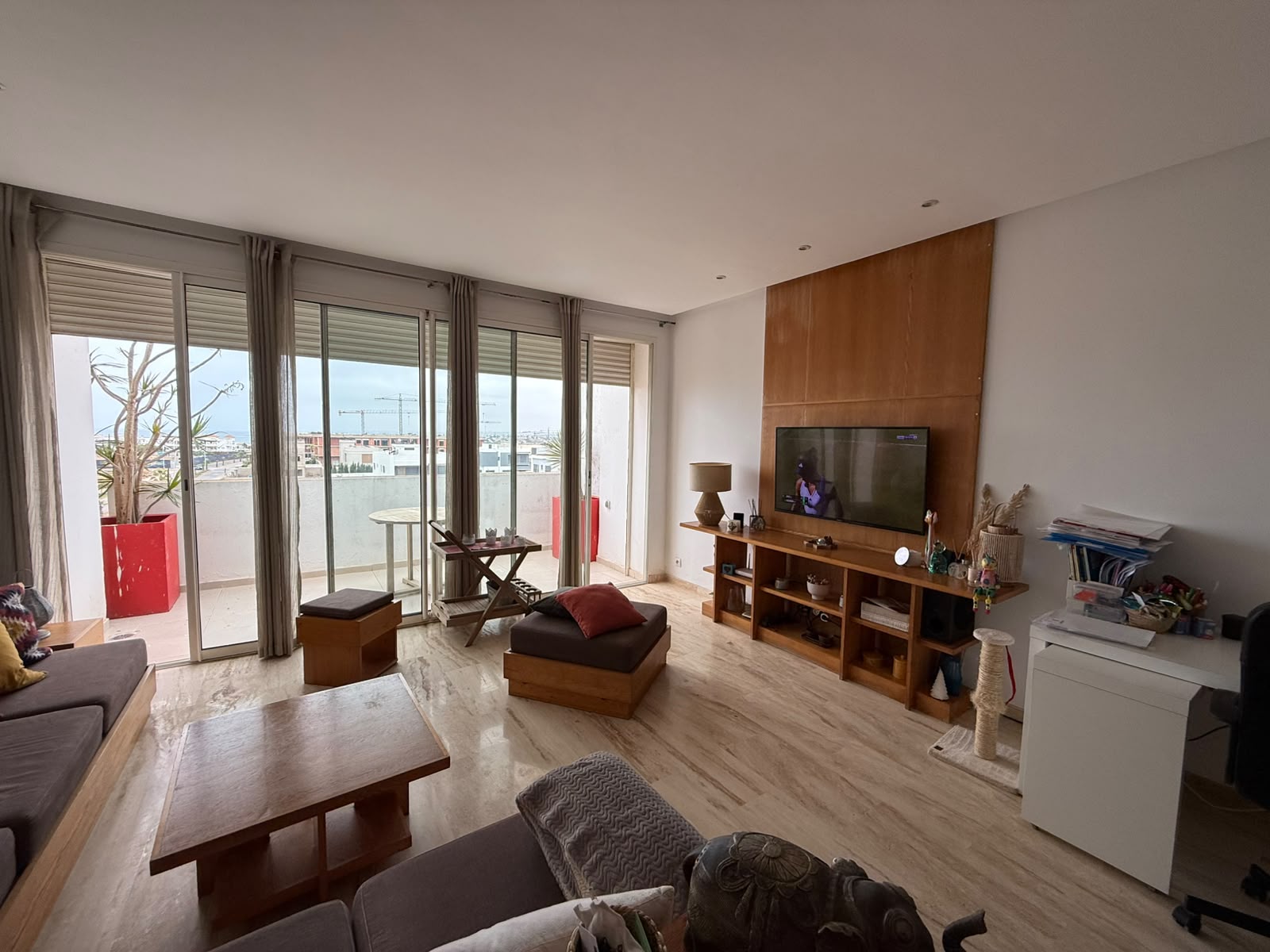 DAR BOUAZZA – Vente1 Joli Appartement Vue Mer 2 CH
