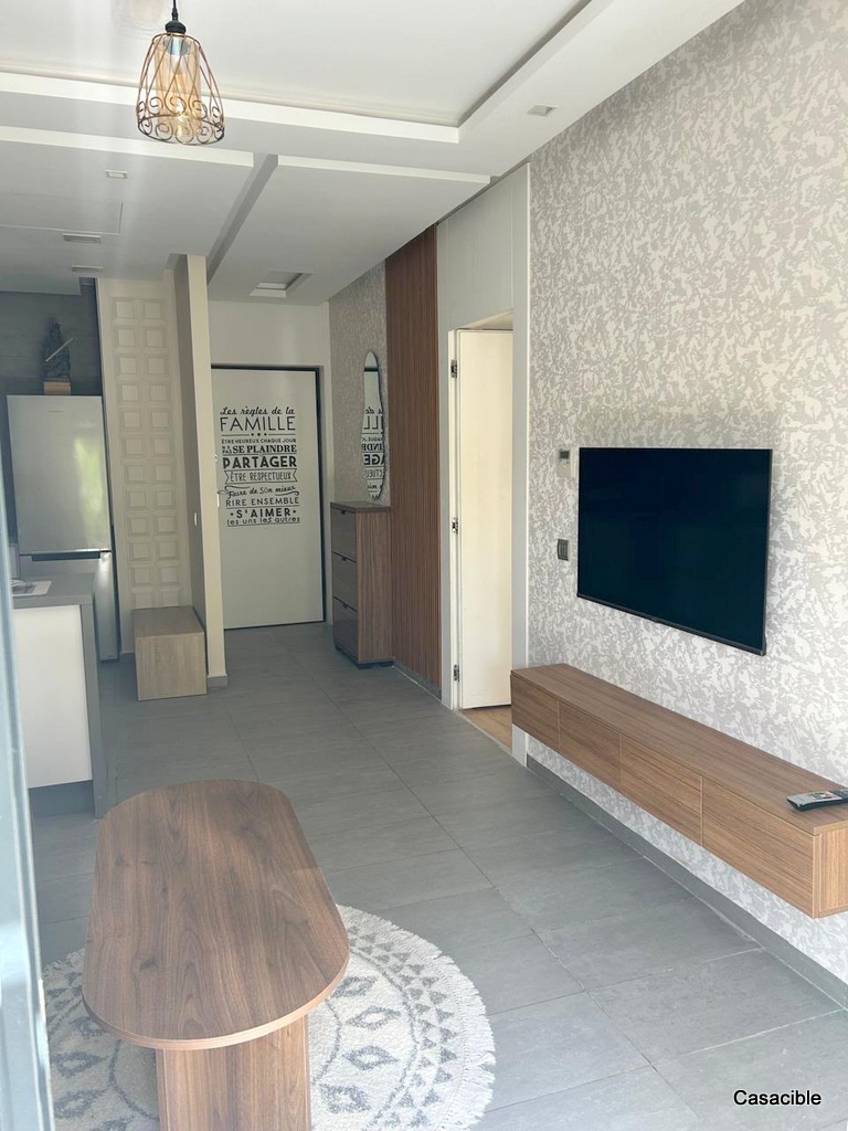 Casablanca Finance City: Location studio meublé avec terrasse. — 4