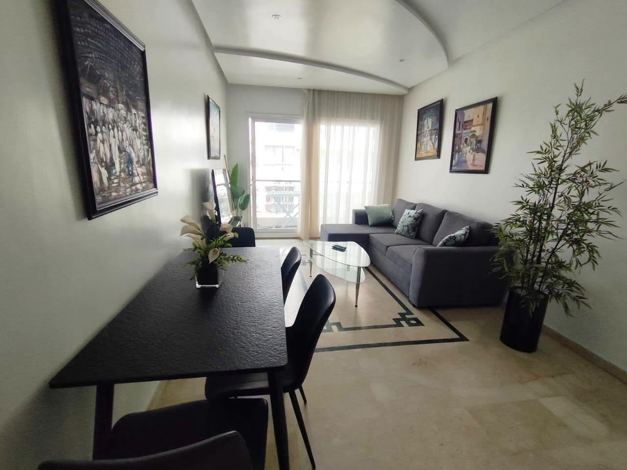 Studio meublé 50m² Benjdia 5500 dh