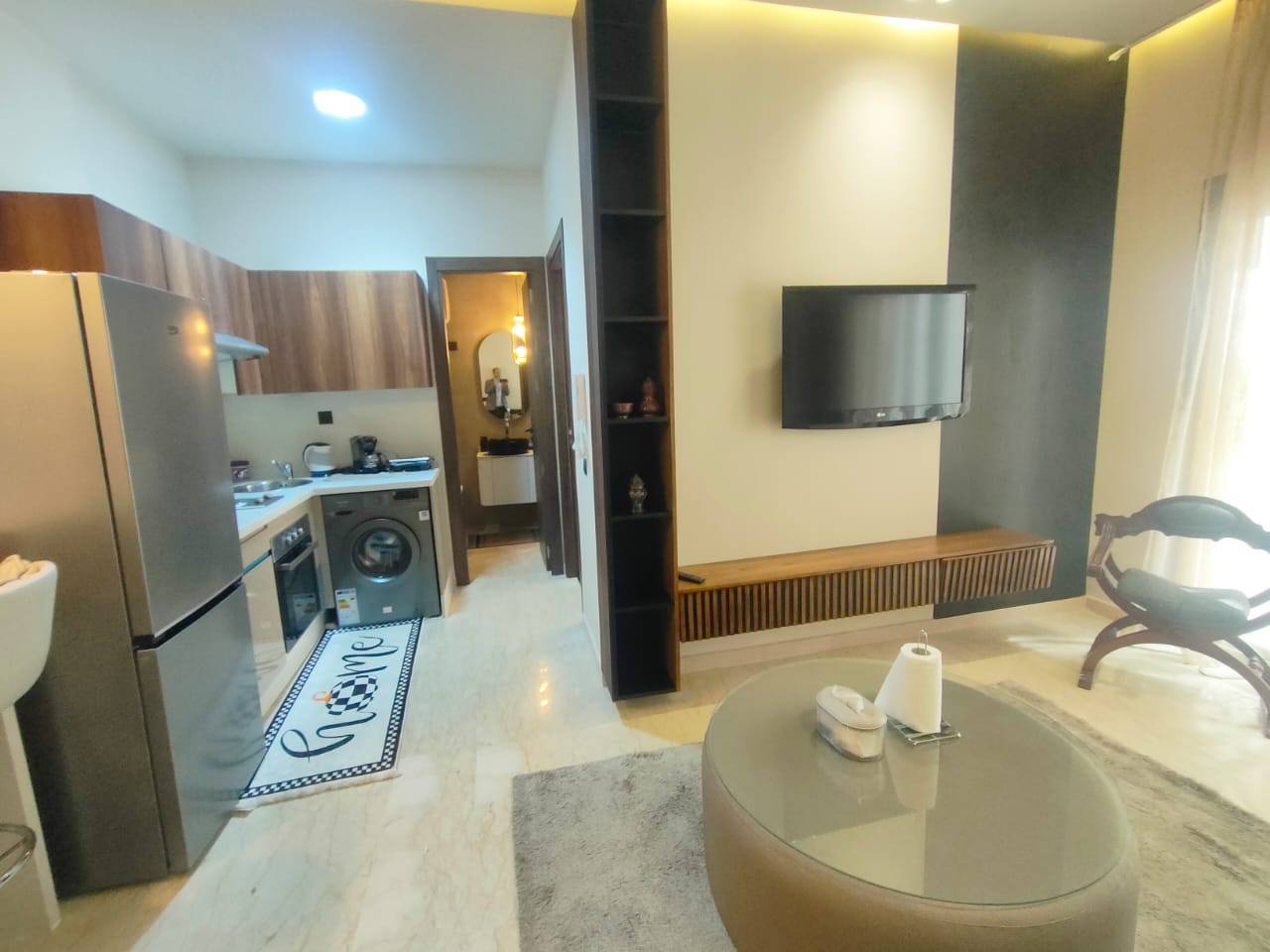 Studio terrasse neuf meublé 57m² Val Fleuri 7000 dh — 3
