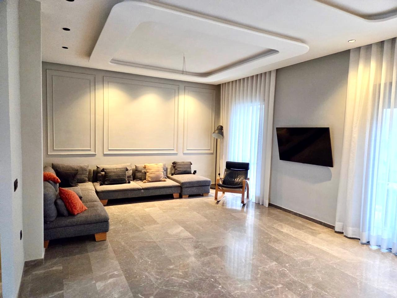 DAR BOUAZZA –  VILLA à louer meublée 3 CH — 3