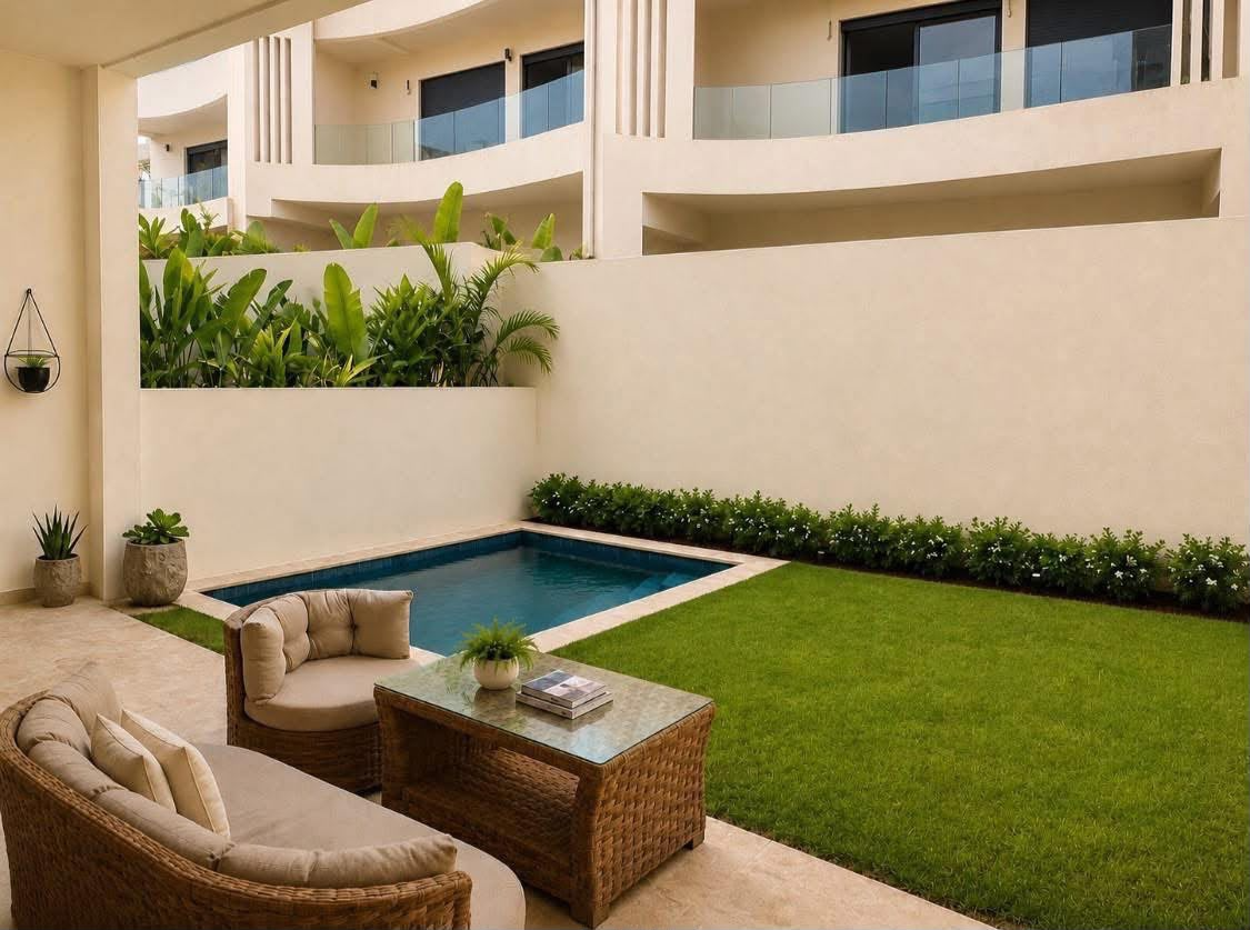 DAR BOUAZZA –  VILLA à louer meublée 3 CH — 2