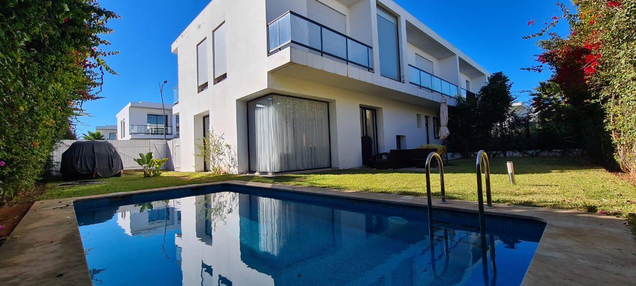 Dar Bouazza – Superbe villa meublée à louer 3 CH