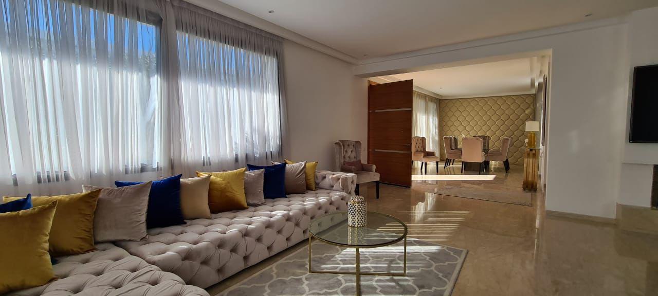 Dar Bouazza – Superbe villa meublée à louer 3 CH — 3