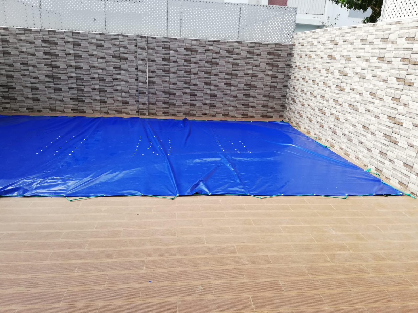 Dar Bouazza – Villa en bande avec piscine à louer (vide) 3 CH