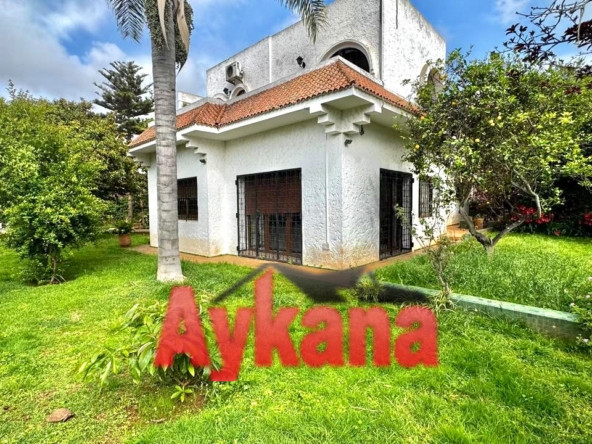 VENTE Villa EN EXCLUSIVITÉ À RABAT HAY RIAD