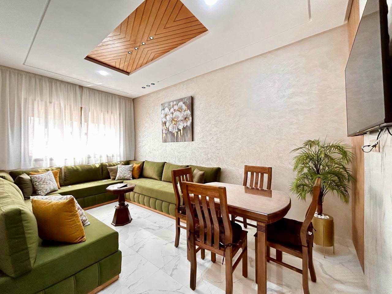 Studio meublé 50m² Dar Bouazza 6000 dh