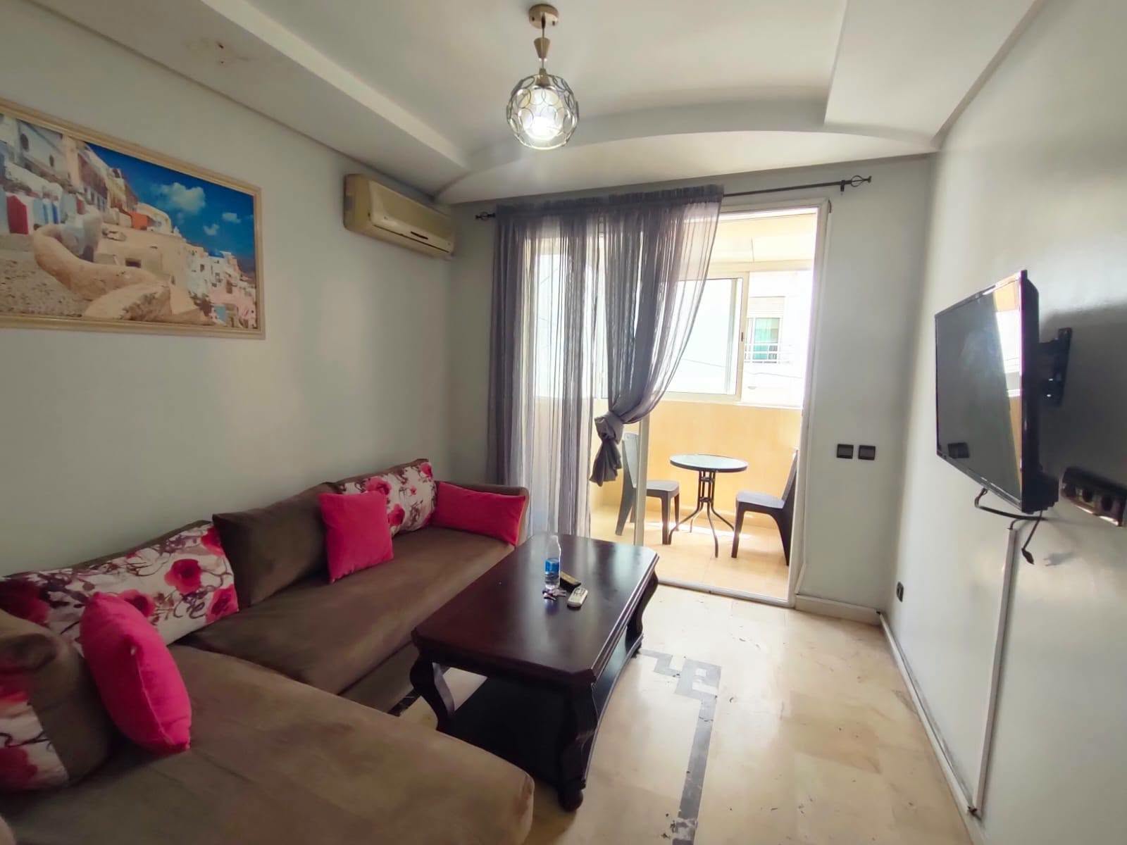 Studio meublé 48m² Benjdia 4500 dh