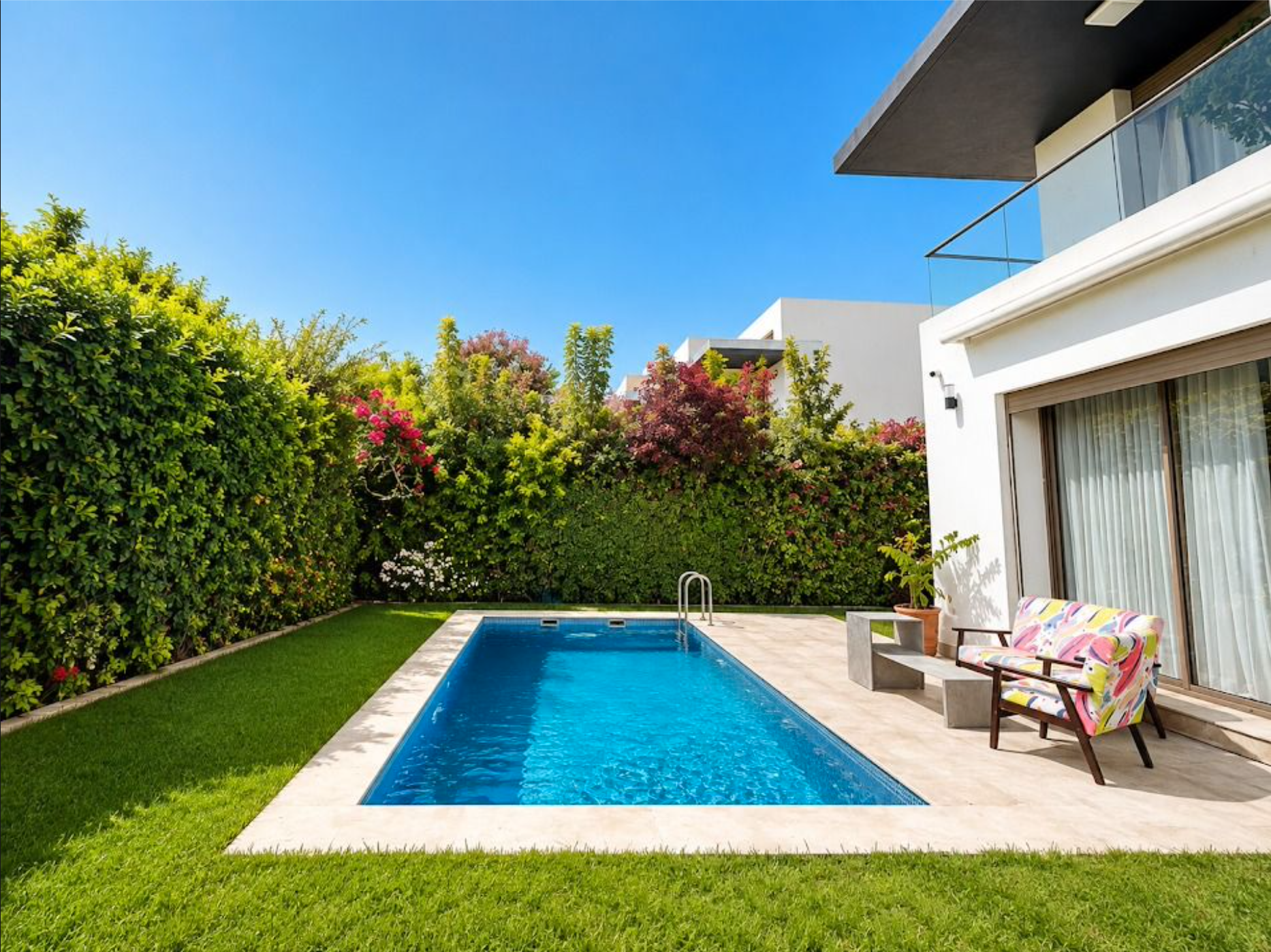 Villa meublée avec piscine privée – Dar Bouazza