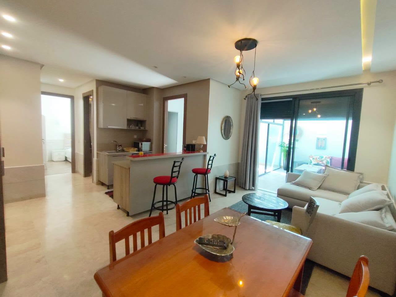 Studio terrasse meublé 70m² Oasis
