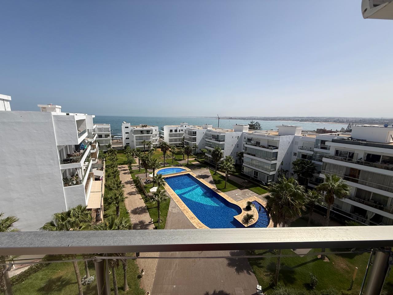 À Vendre Dar Bouazza : Superbe Appartement avec Vue Mer 2 CH