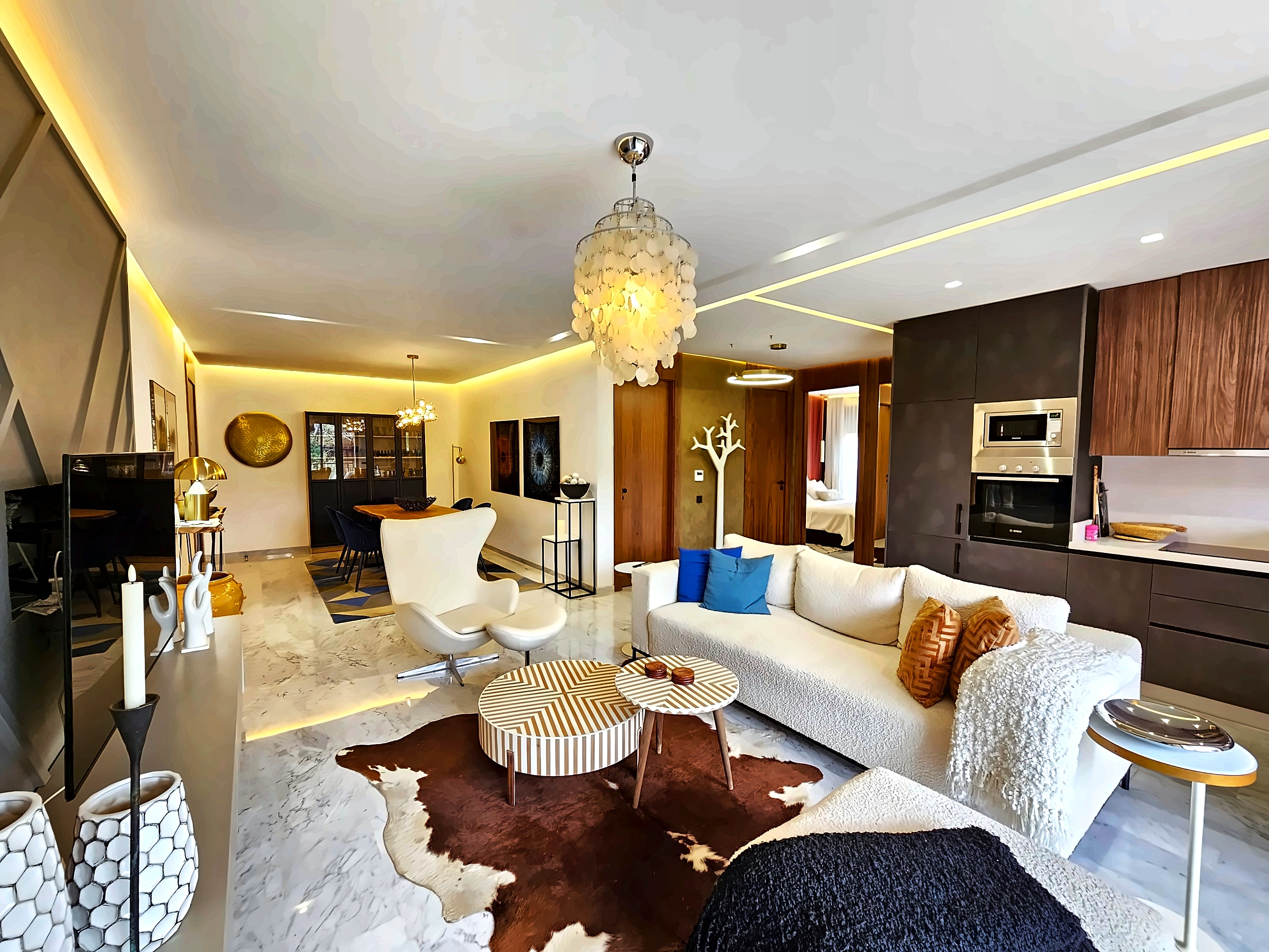 Appartement ultra moderne avec vue imprenable.